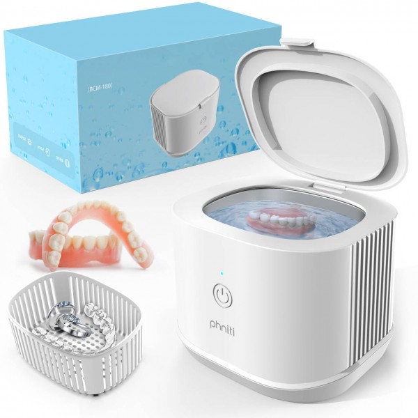 Ultrasonic Jewelry Cleaner, Phniti 46kHz Professio...